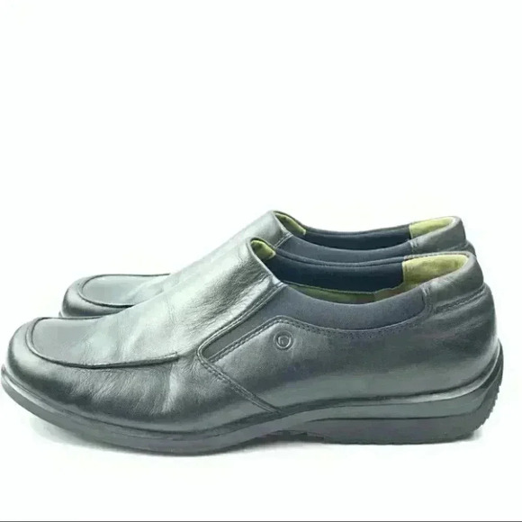 Report flats size 10 black leather loafers - Picture 4 of 11